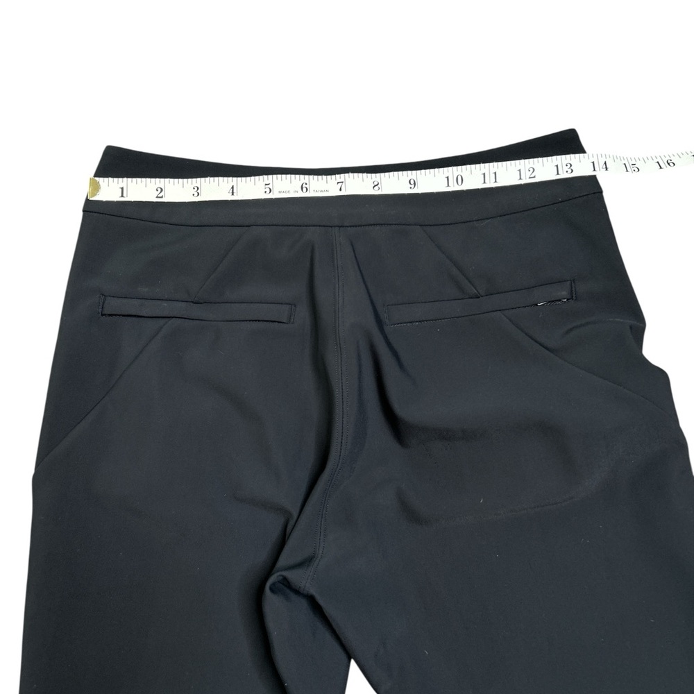 Athleta Stellar Flare Trouser Pant Women's Black Stretch NWOT.  Size 4P - Picture 4 of 12